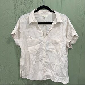 NWT MAX STUDIO short sleeve top women’s Large